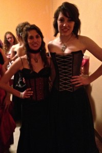 Me and Fellow Foreigner Elizabeth in our Fashion Show Looks