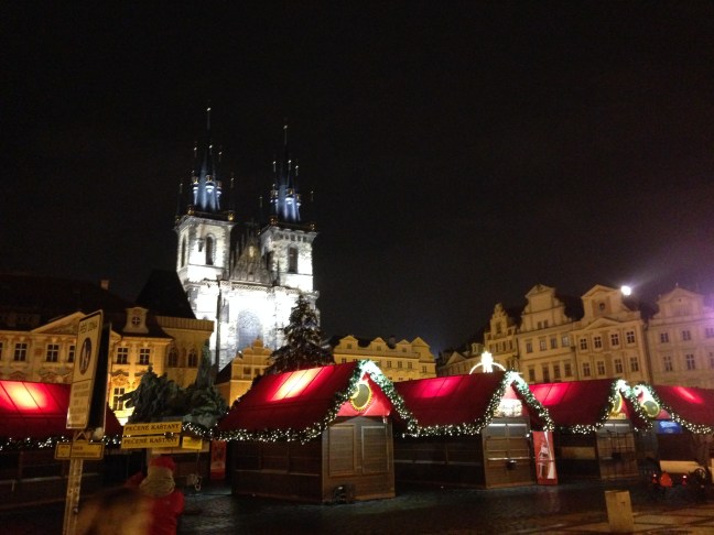Prague Old Town Square Christmas