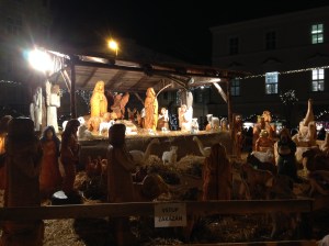 Huge Carved Nativity in Brno