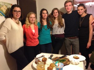 Making Potato Latkes with My Students