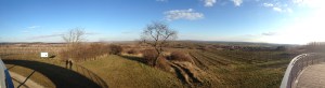 A Lookout Over the Austria/Czech Countryside