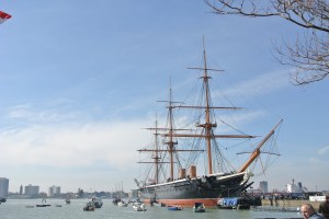 The HMS Warrior, Portsmouth