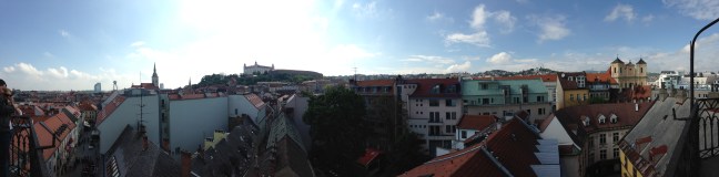 Bratislava View from Michael's Gate