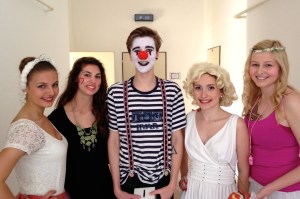 With a Group of my Oldest Students