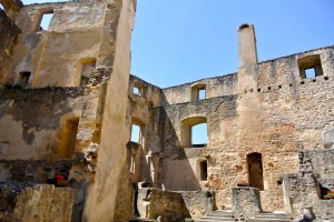Landštejn Castle Roman Courtyard