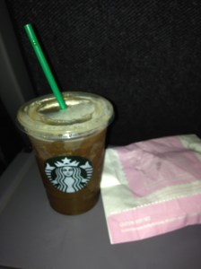 My Breakfast in America: Starbucks, Iced Coffee, Pumpkin Bread