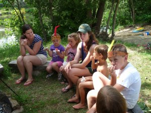 Indian Papaní (Eating--but a word for small children)