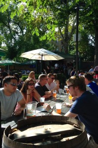 A Czech Beer Garden in NYC