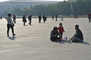 Picnic in Tiananmen Square