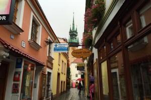 My Favorite Znojmo Street (Even in the Rain)