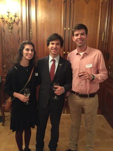 Ambassador Schapiro Fulbright reception