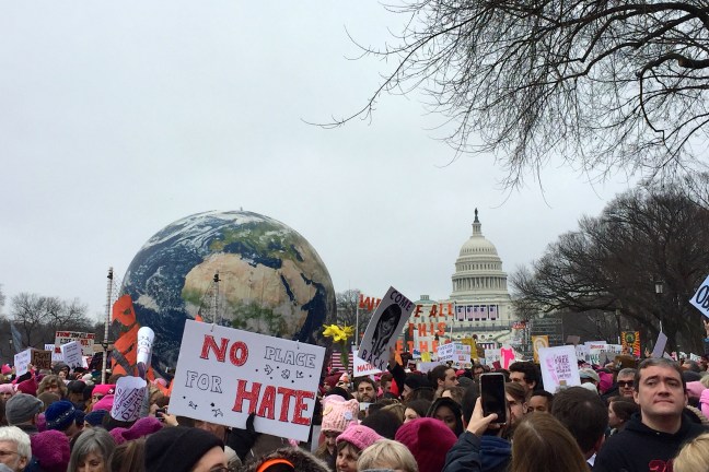 US Capitol women's march